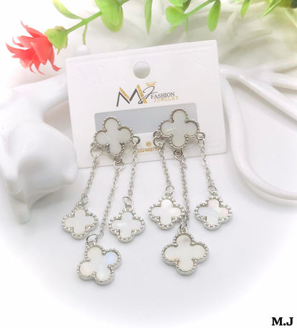 VCA Motif Drop Earrings